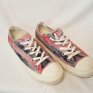 All American stars and stripes converse 3.5